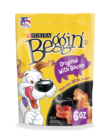 Beggin’ Dog Treats Original With Bacon 6oz