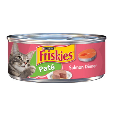 Friskies Paté Salmon Dinner Wet Cat Food 5.5oz