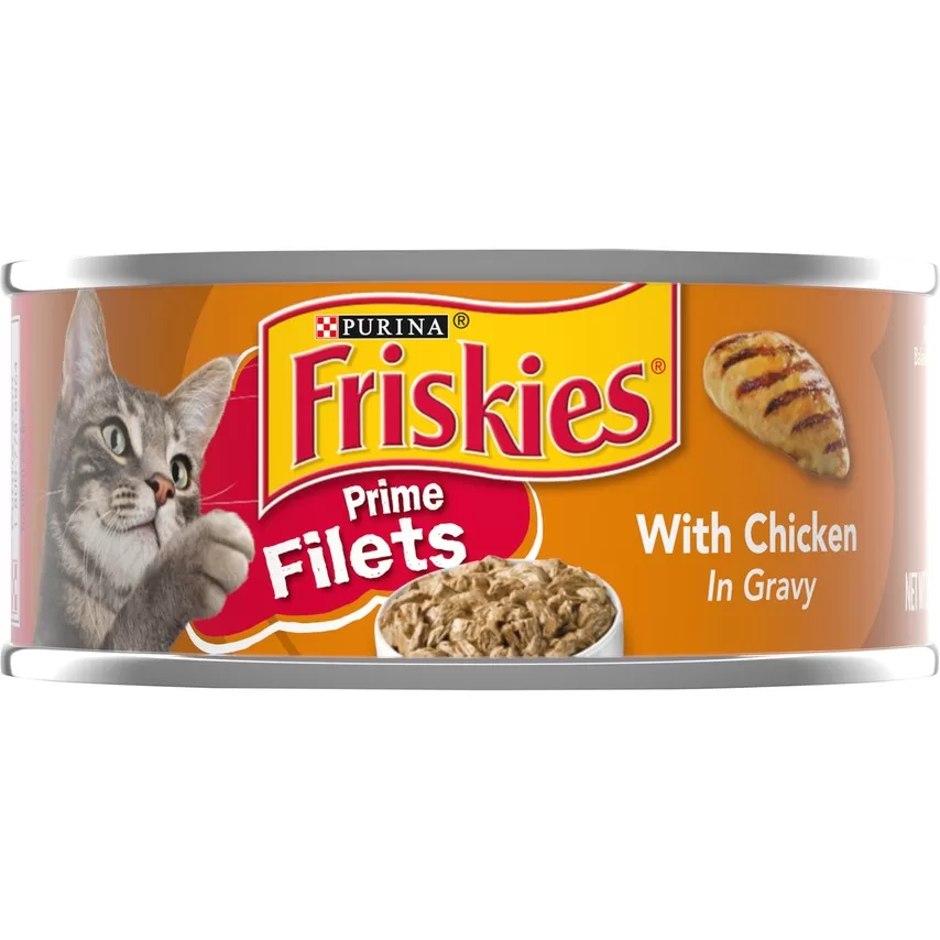 Friskies Prime Filet Chicken Wet Cat Food 5.5oz