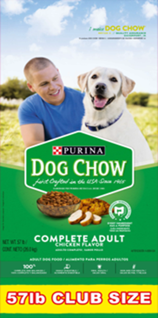 Purina Dog Chow Complete Adult Dry Dog Food 57lb