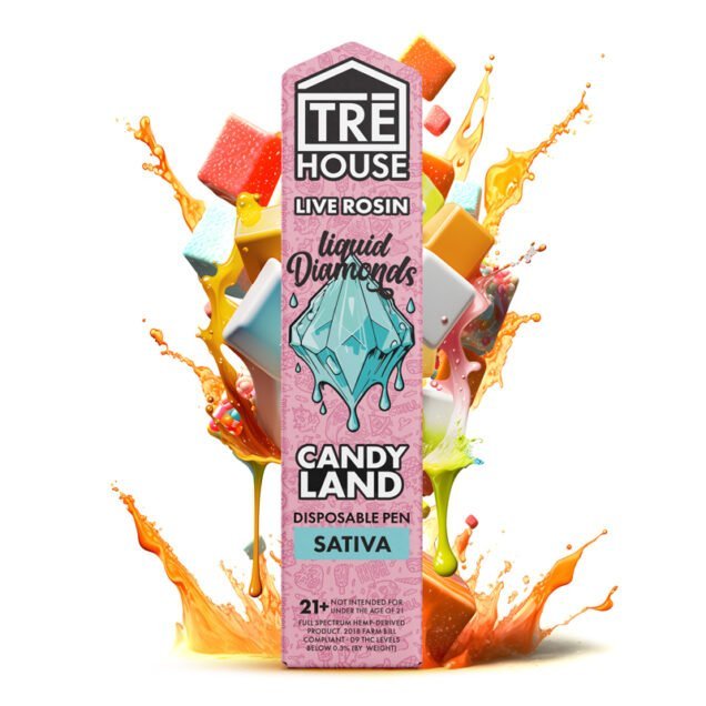 Live Rosin Liquid Diamonds Vape Pen Candyland