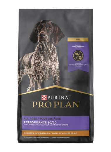 Purina Pro Plan All Ages Sport Performance 30/20 Chicken & Rice Formula 37.5lb