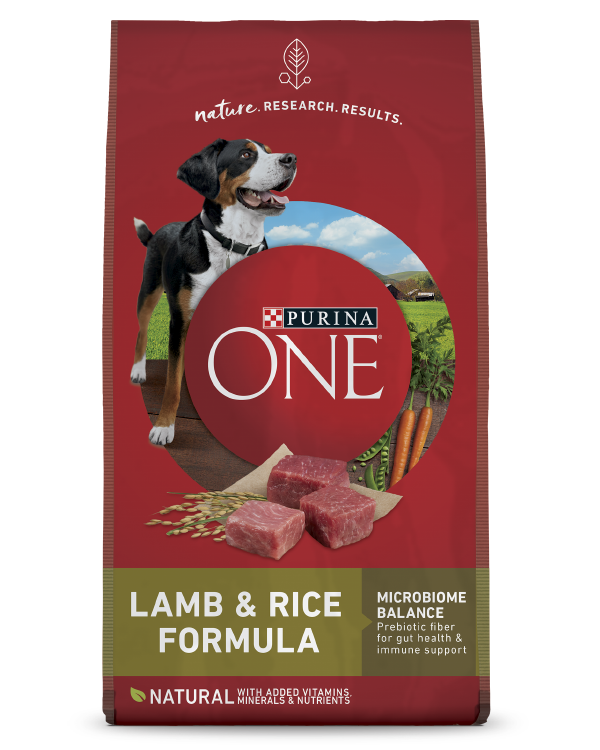 Purina ONE® SmartBlend® Lamb & Rice Formula Natural Adult Dog Food